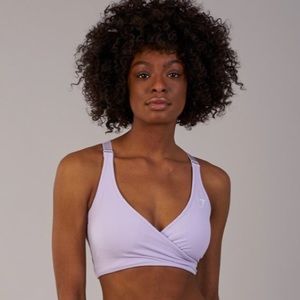 Elite Sports Bra in Lilac